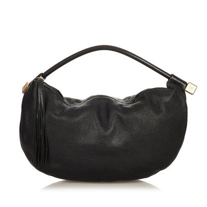 Chanel Caviar Leather Hobo Bag - image 1