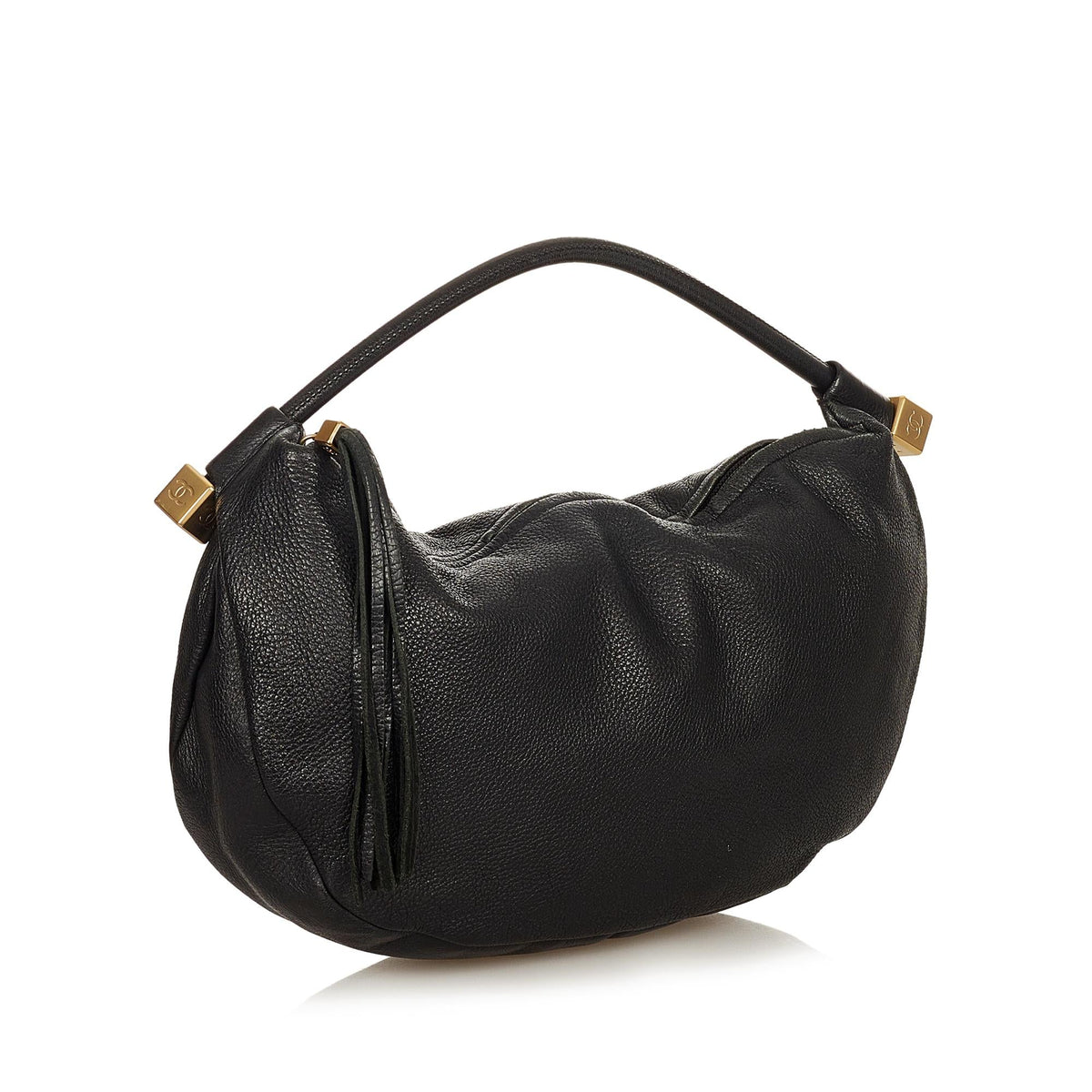 Chanel Caviar Leather Hobo Bag - image 2