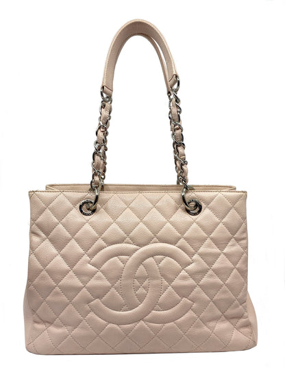 Chanel Caviar Quilted Grand Shopping Tote GST Bag - photo 1
