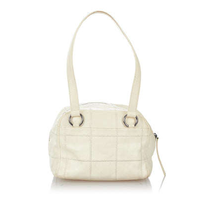 Chanel Choco Bar Caviar Leather Shoulder Bag - photo 3