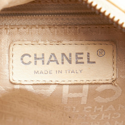 Chanel Choco Bar Caviar Leather Shoulder Bag - photo 7