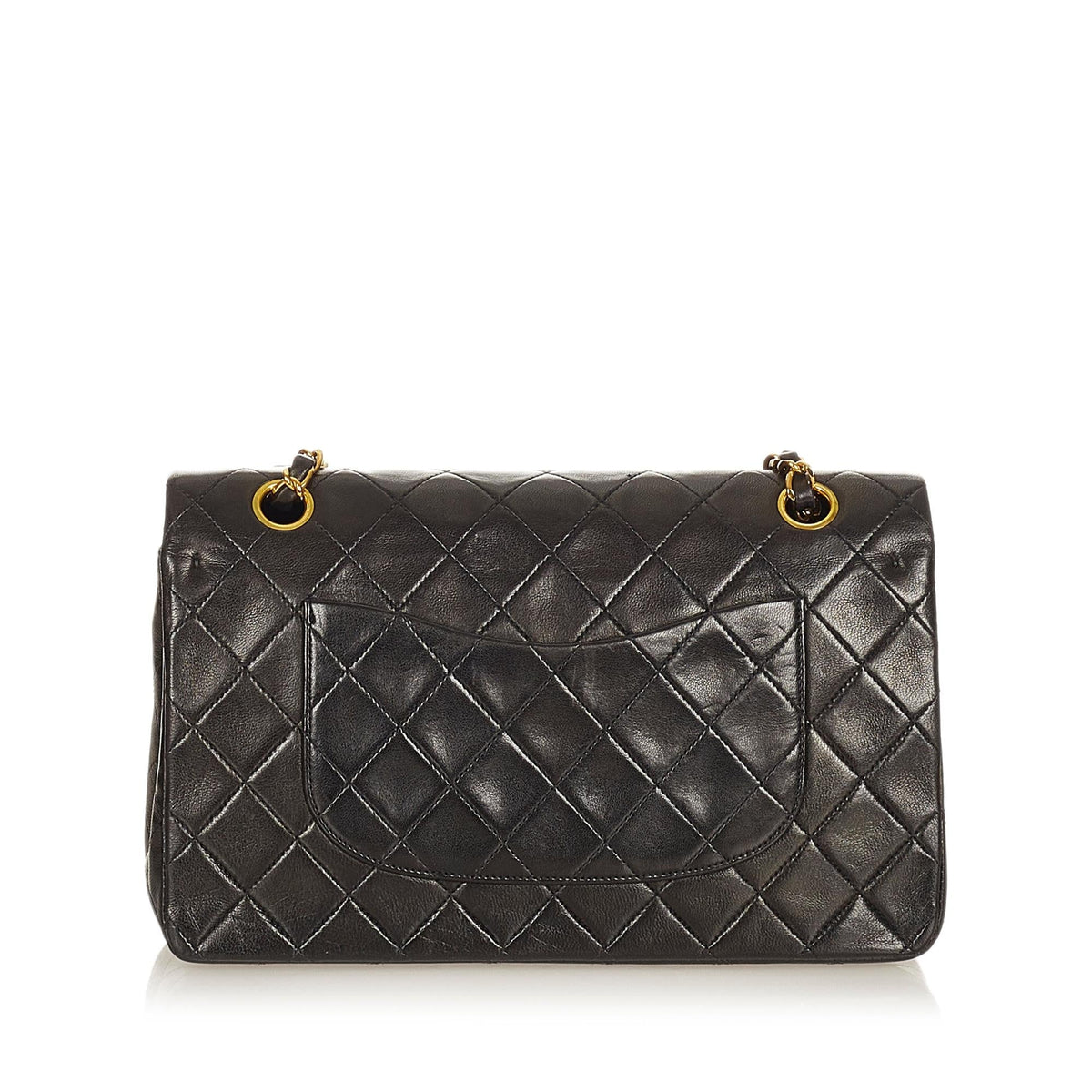 Chanel Classic Lambskin Leather Double Flap Bag - image 3