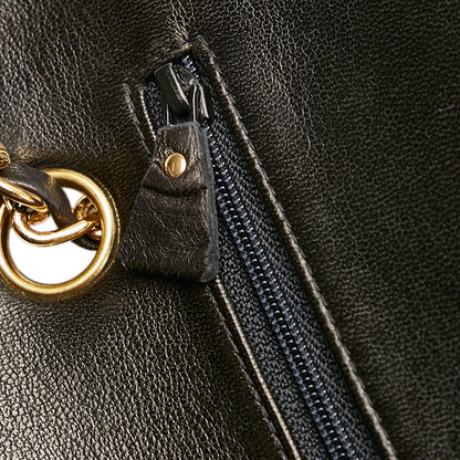 Chanel Classic Lambskin Leather Double Flap Bag - image 9