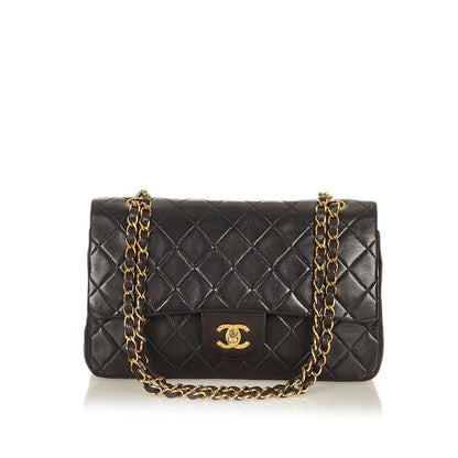 Chanel Classic Lambskin Leather Double Flap Bag - image 1