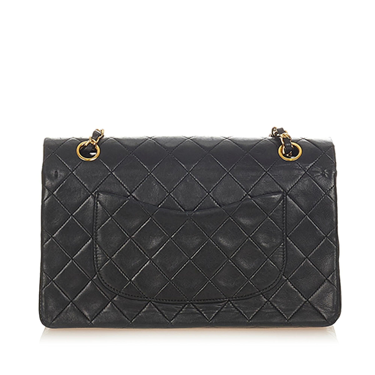 Chanel Classic Medium Lambskin Leather Double Flap Bag - image 3