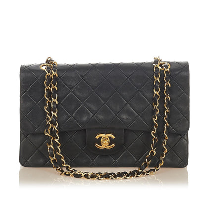 Chanel Classic Medium Lambskin Leather Double Flap Bag - image 1