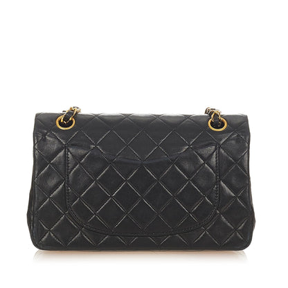 Chanel Classic Small Lambskin Leather Double Flap Bag - image 3