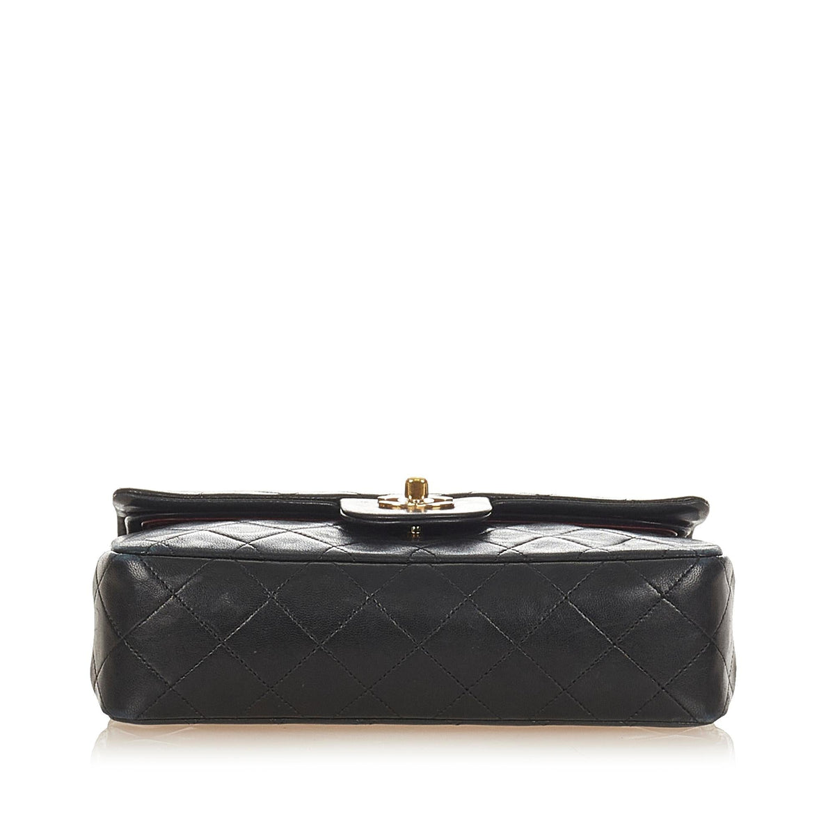 Chanel Classic Small Lambskin Leather Double Flap Bag - image 4