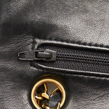 Chanel Classic Small Lambskin Leather Double Flap Bag - image 9