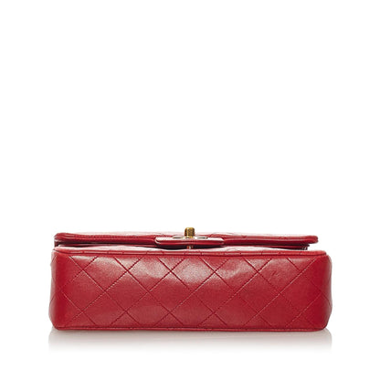 Chanel Classic Small Lambskin Leather Single Flap Bag - image 4