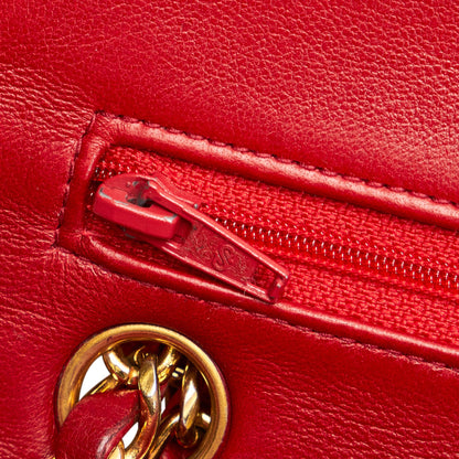 Chanel Classic Small Lambskin Leather Single Flap Bag - image 10