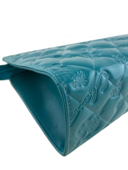 Chanel Embossed Patent Leather Lucky Symbols Pochette - image 8