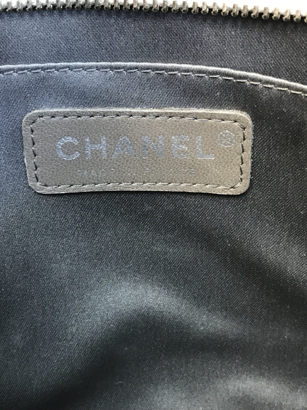 Chanel Embossed Patent Leather Lucky Symbols Pochette - photo 9