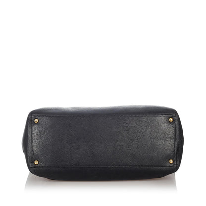Chanel Executive Cerf Leather Tote Bag - image 4