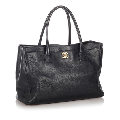 Chanel Executive Cerf Leather Tote Bag - image 2