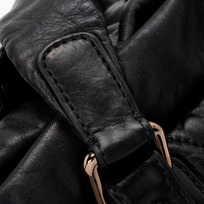 Chanel Lambskin Bubble Quilted Drawstring Shoulder Bag - image 10
