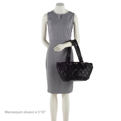 Chanel Lambskin Bubble Quilted Drawstring Shoulder Bag - image 5