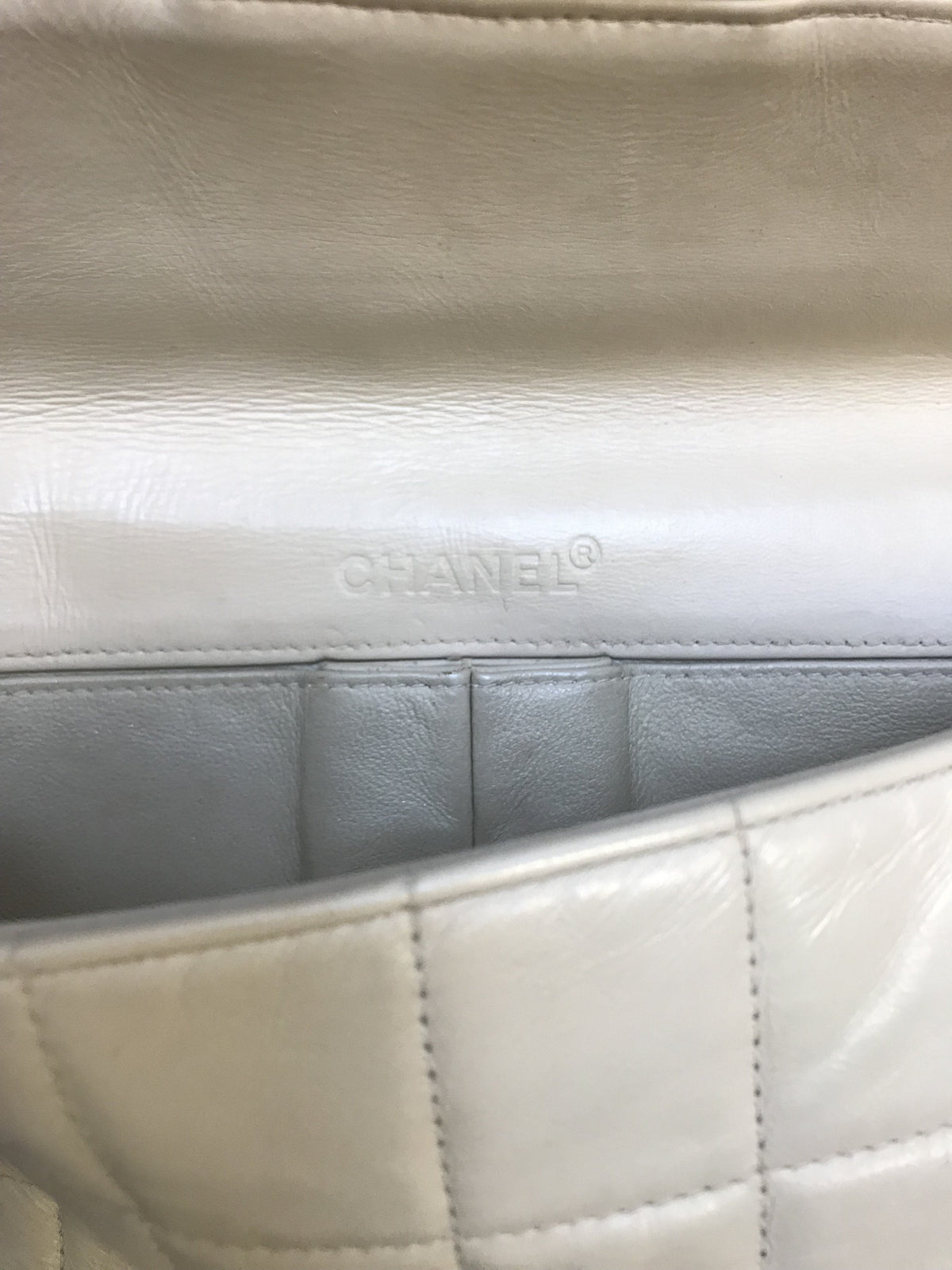 Chanel Lambskin Chocolate Bar East West Flap Bag - photo 11