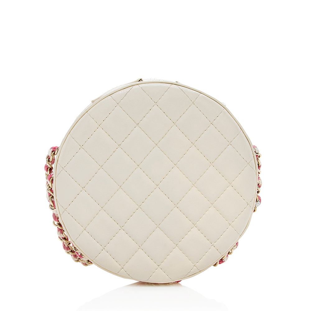 Chanel Lambskin Coco Lifesaver Round Crossbody Bag - photo 3