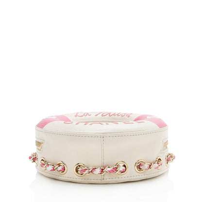 Chanel Lambskin Coco Lifesaver Round Crossbody Bag - image 4