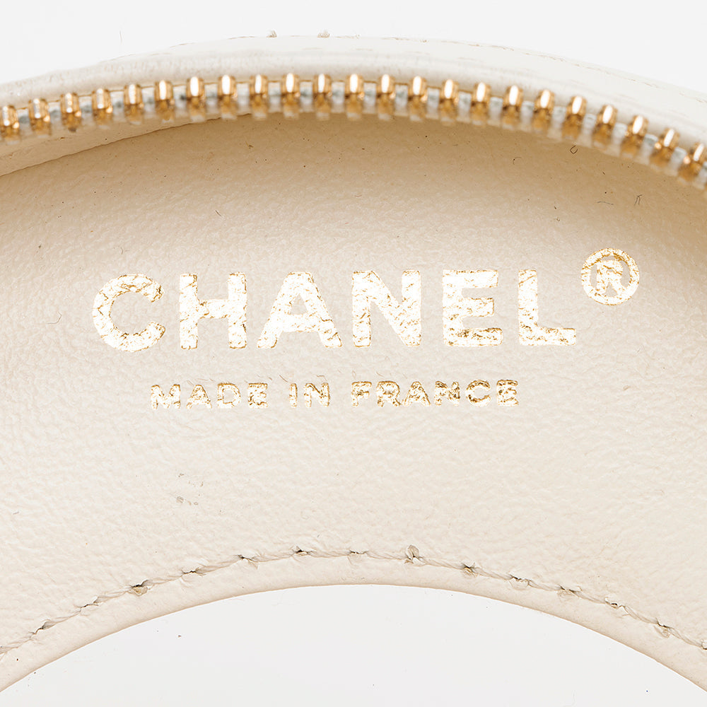 Chanel Lambskin Coco Lifesaver Round Crossbody Bag - image 8