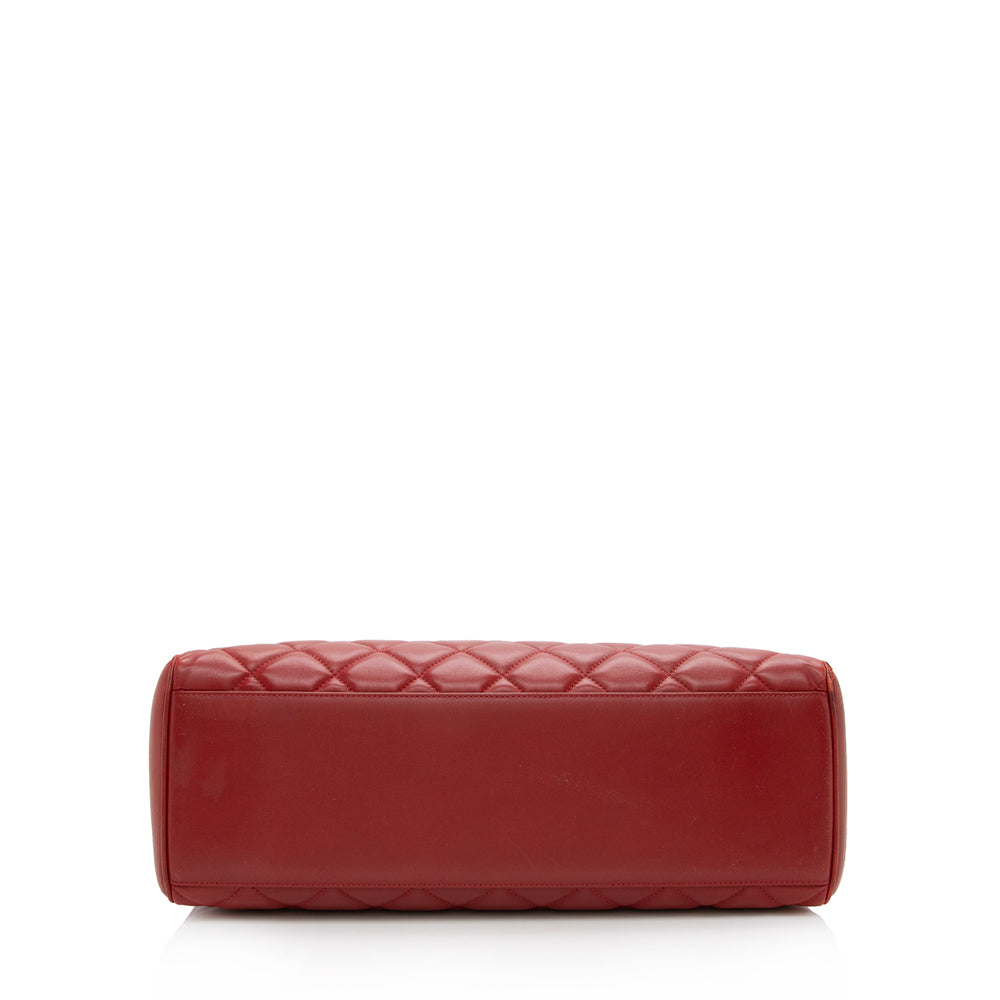 Chanel Lambskin Flap CC Shoulder Bag - image 4
