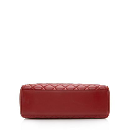 Chanel Lambskin Flap CC Shoulder Bag - image 4