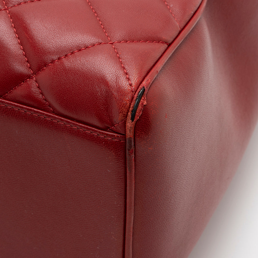 Chanel Lambskin Flap CC Shoulder Bag - image 13