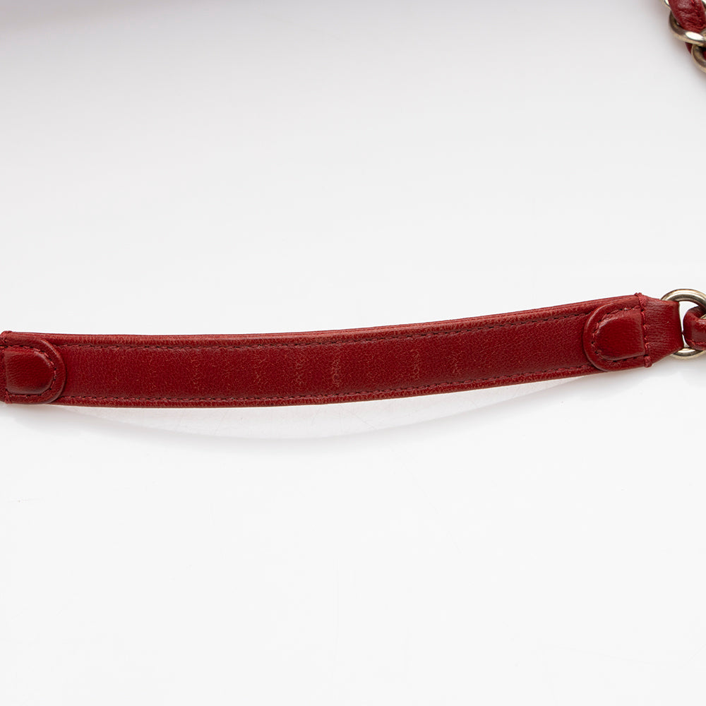 Chanel Lambskin Flap CC Shoulder Bag - image 14