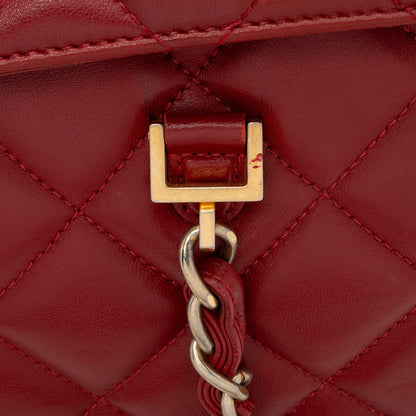 Chanel Lambskin Flap CC Shoulder Bag - image 15