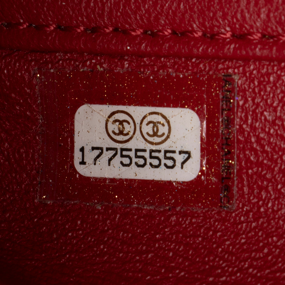 Chanel Lambskin Flap CC Shoulder Bag - image 6