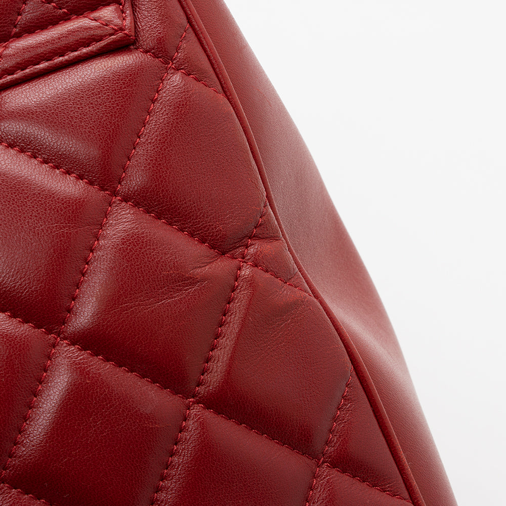 Chanel Lambskin Flap CC Shoulder Bag - image 10