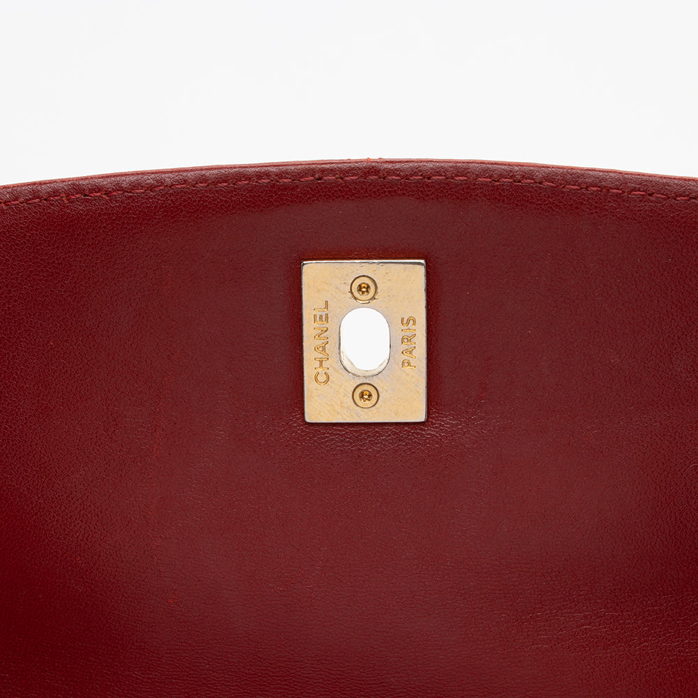 Chanel Lambskin Flap CC Shoulder Bag - image 11