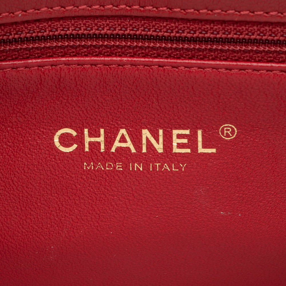Chanel Lambskin Flap CC Shoulder Bag - image 8