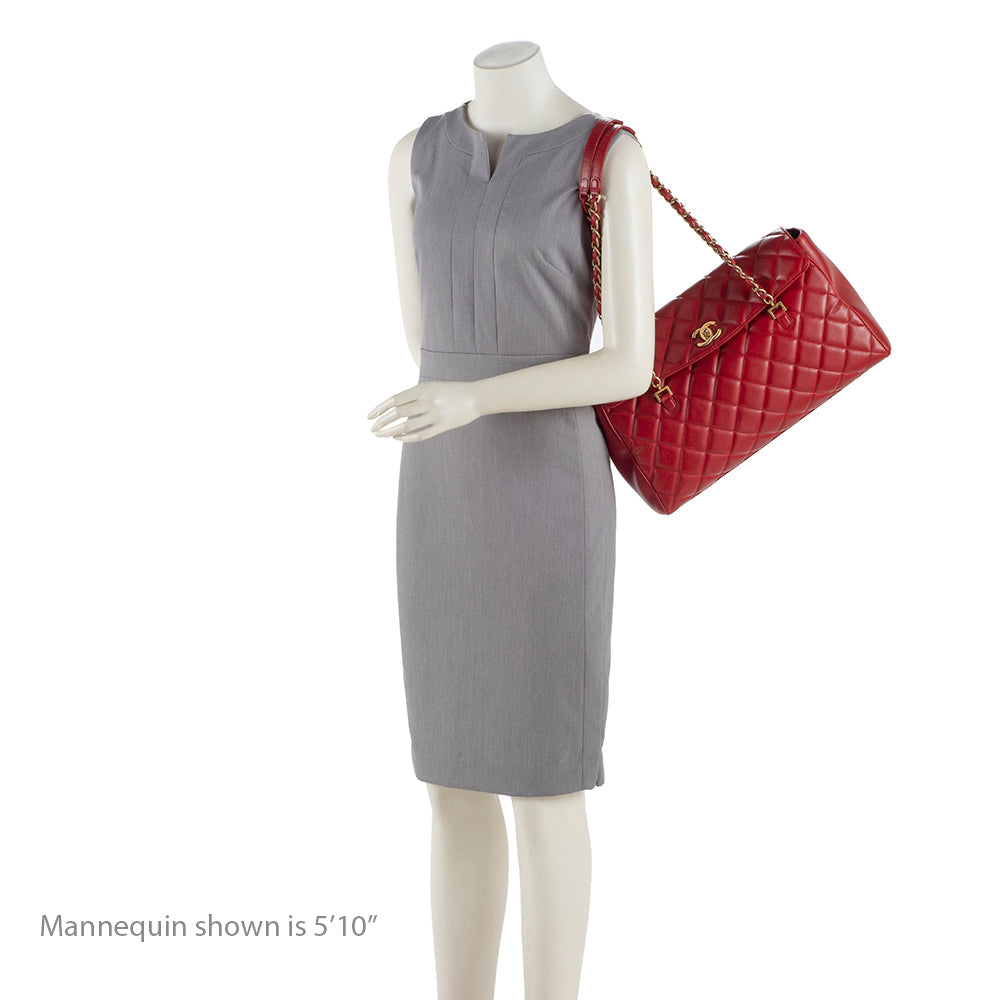 Chanel Lambskin Flap CC Shoulder Bag - image 5