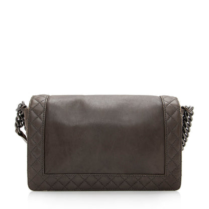Chanel Lambskin Reverso Medium Boy Bag - image 3