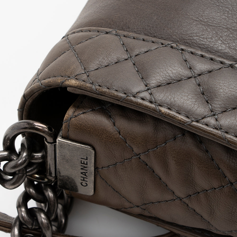Chanel Lambskin Reverso Medium Boy Bag - image 10