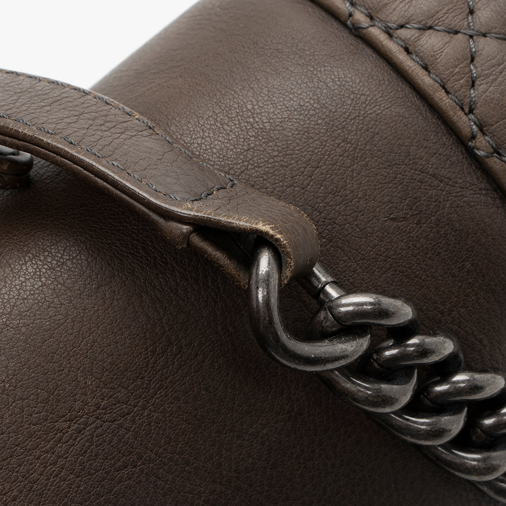 Chanel Lambskin Reverso Medium Boy Bag - image 11