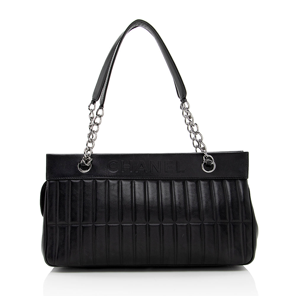 Chanel Leather LAX Shoulder Bag - image 3