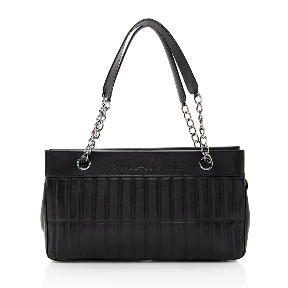 Chanel Leather LAX Shoulder Bag - image 1