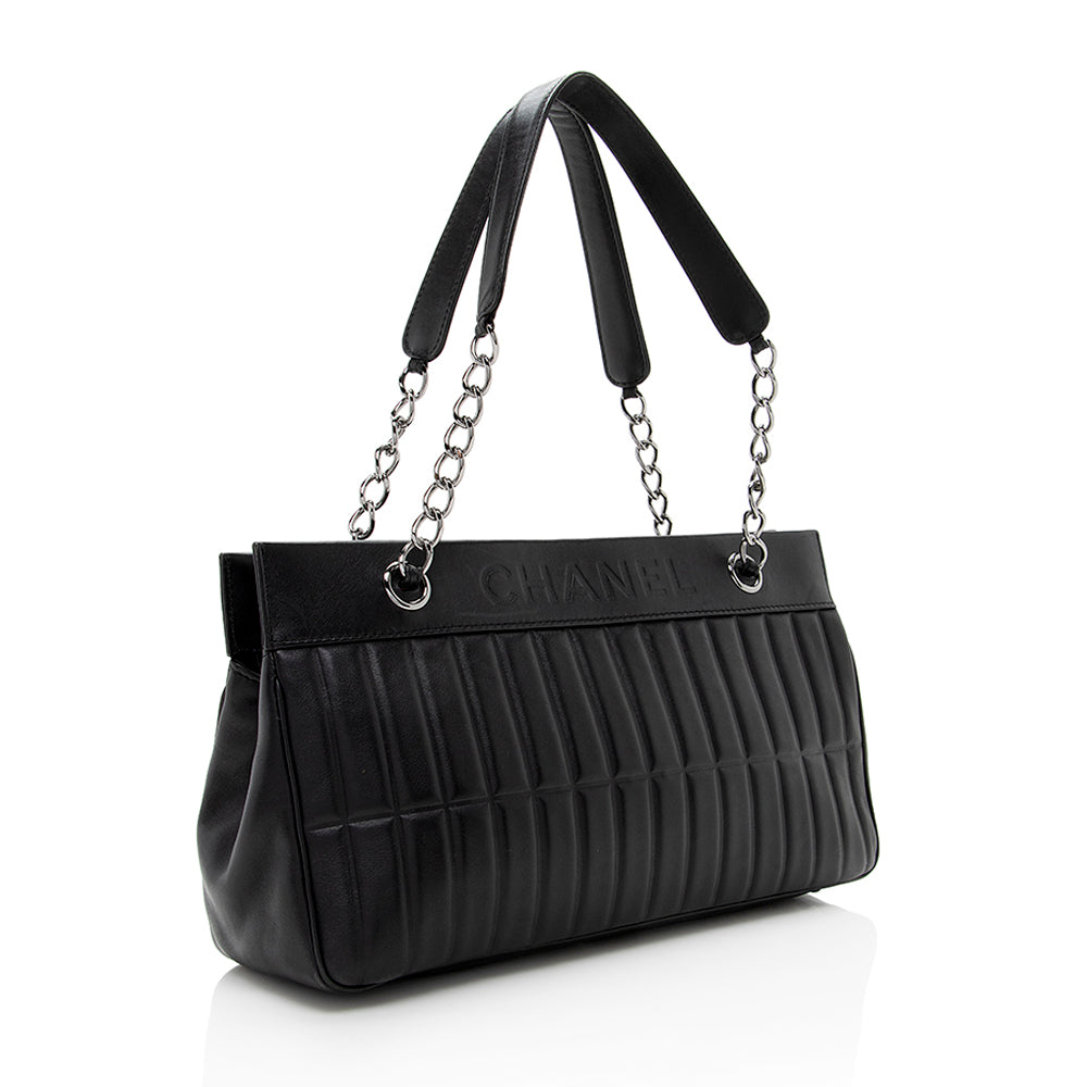 Chanel Leather LAX Shoulder Bag - image 2
