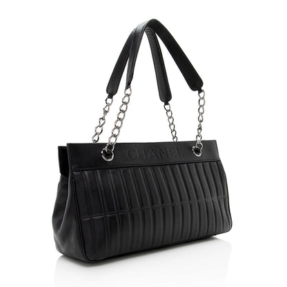 Chanel Leather LAX Shoulder Bag - image 2
