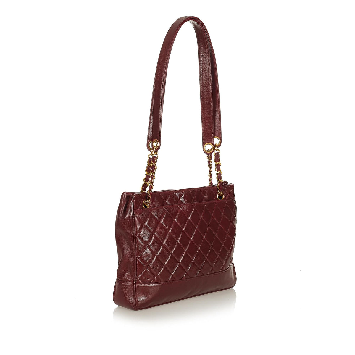 Chanel Matelasse Lambskin Leather Shoulder Bag - image 2