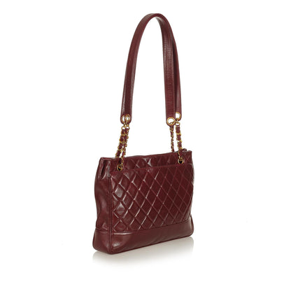 Chanel Matelasse Lambskin Leather Shoulder Bag - image 2