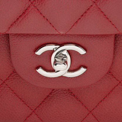 Chanel Matte Caviar Lambskin Jumbo Double Flap Bag - image 9