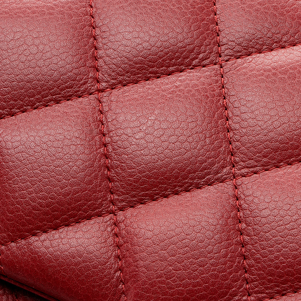 Chanel Matte Caviar Lambskin Jumbo Double Flap Bag - image 12