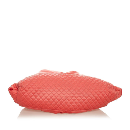 Chanel Melrose Cabas Satin Shoulder Bag - image 4