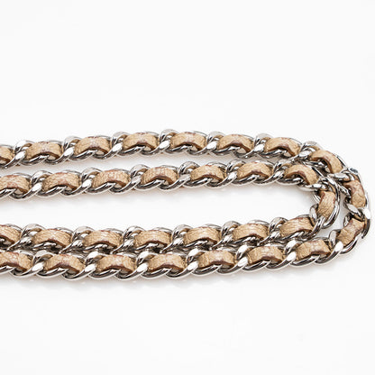 Chanel Metallic Calfskin Diamond Stitch Wallet on Chain Bag - image 12