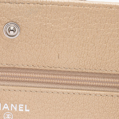 Chanel Metallic Calfskin Diamond Stitch Wallet on Chain Bag - image 16