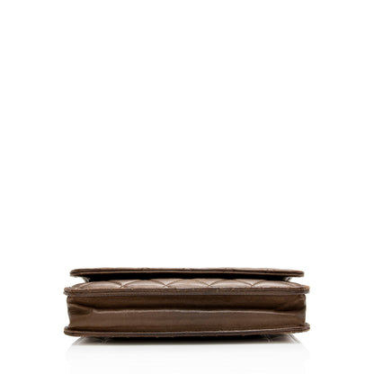 Chanel Metallic Lambskin Classic Wallet on Chain Bag - image 4